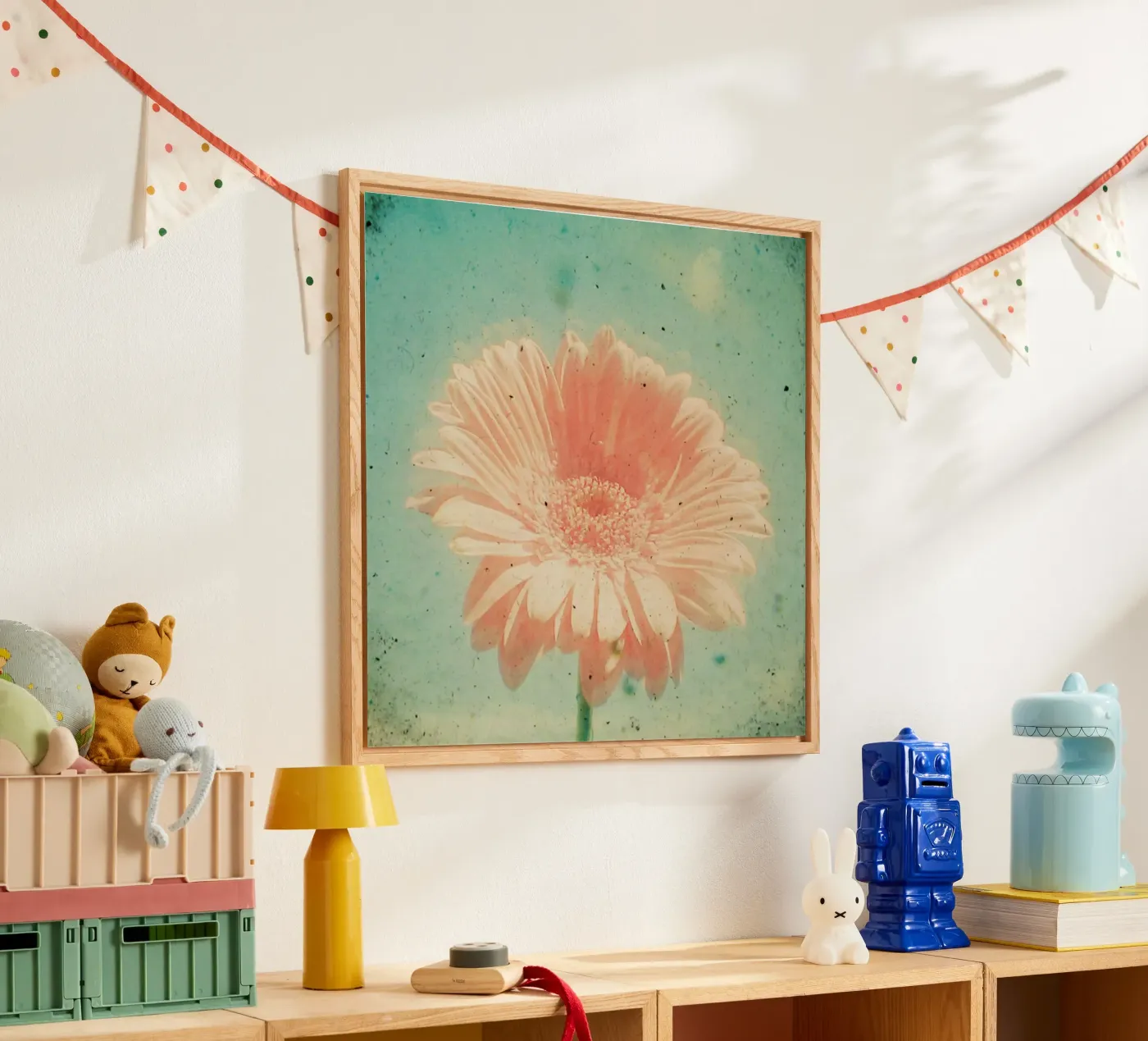 Gerbera plexiglass da Cassia Beck Photography