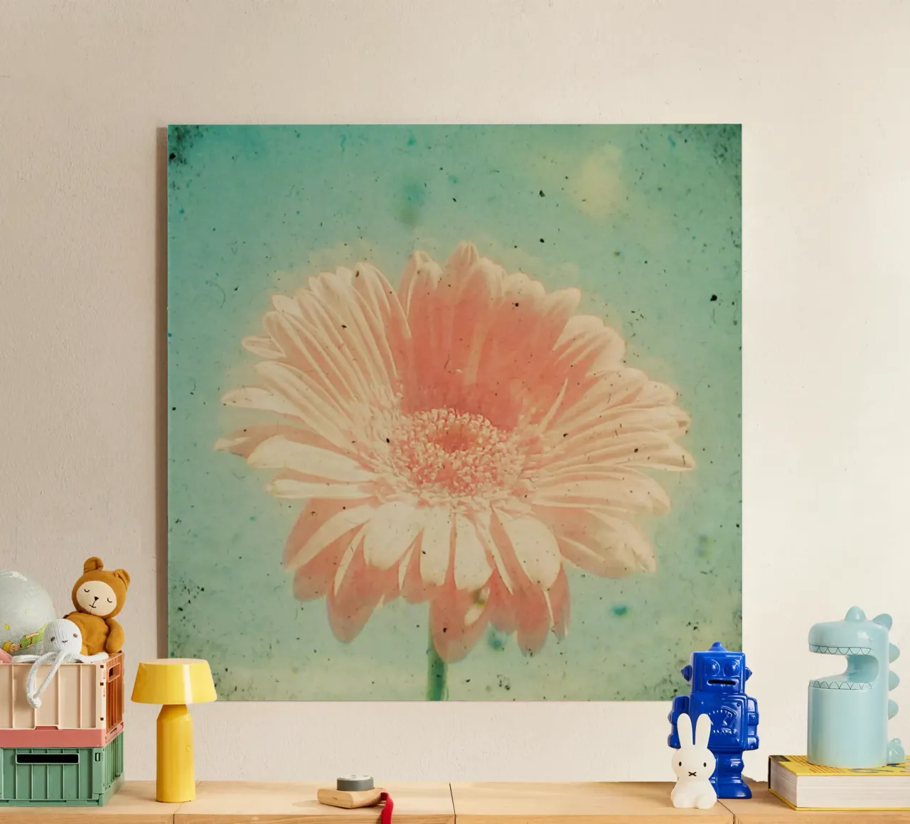 Gerbera plexiglass da Cassia Beck Photography