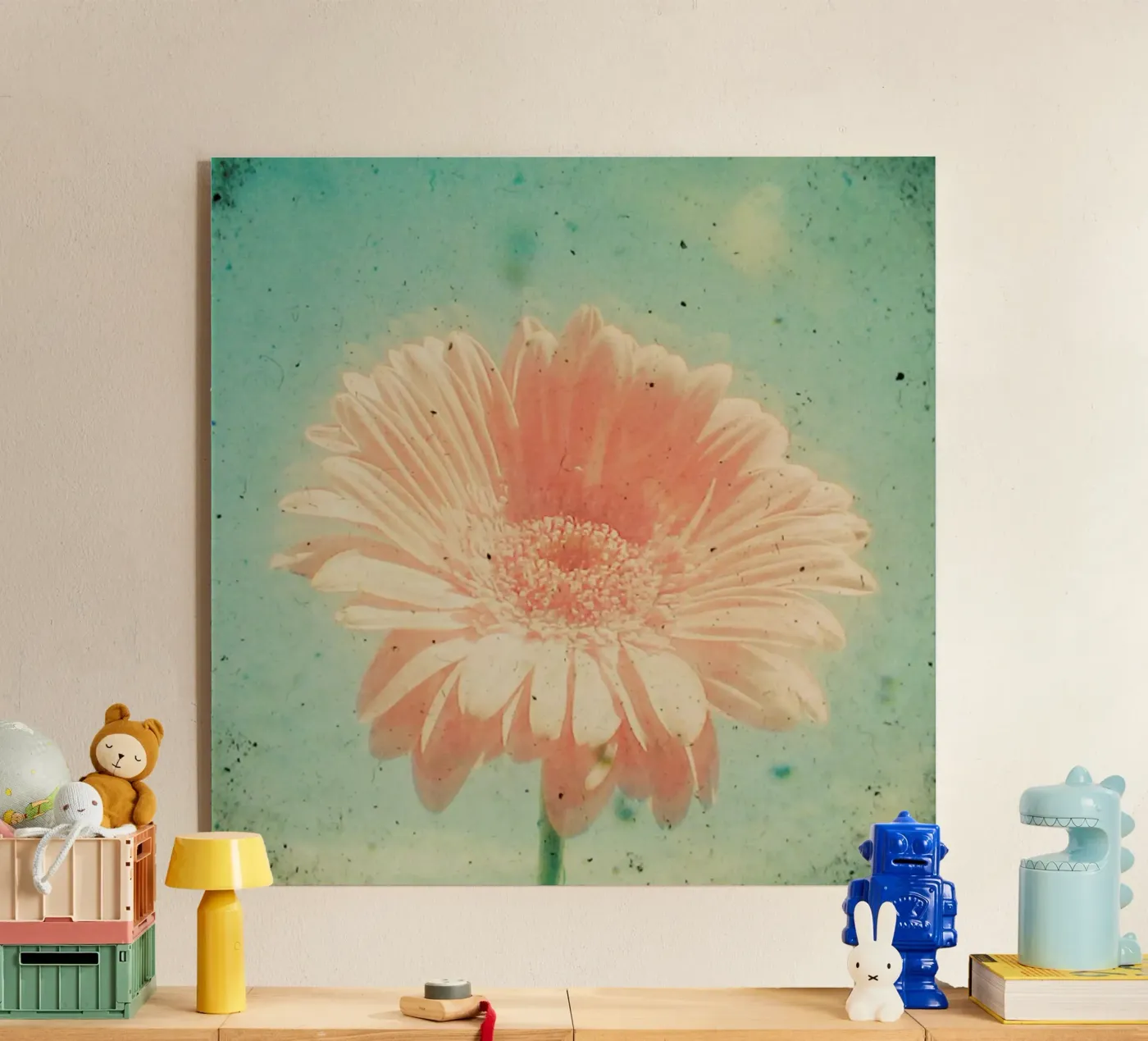 Gerbera plexiglass da Cassia Beck Photography