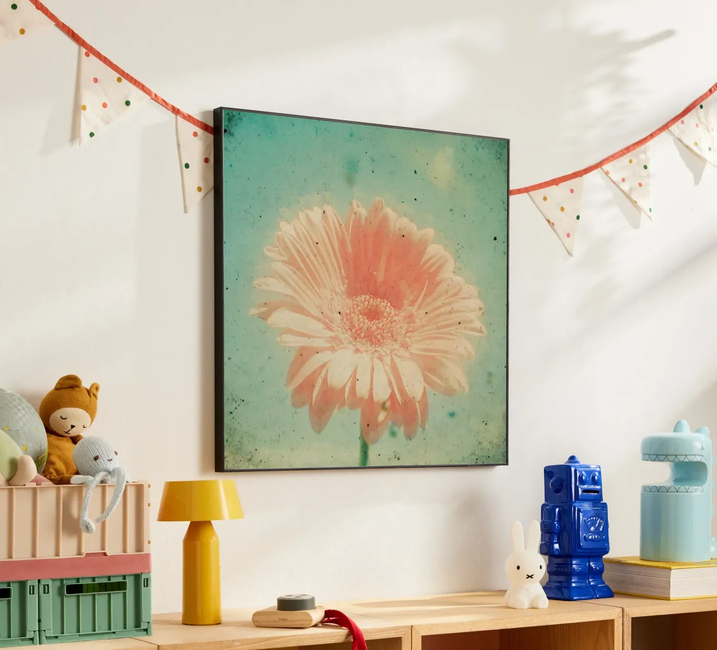 Gerbera forex-plaat van Cassia Beck Photography