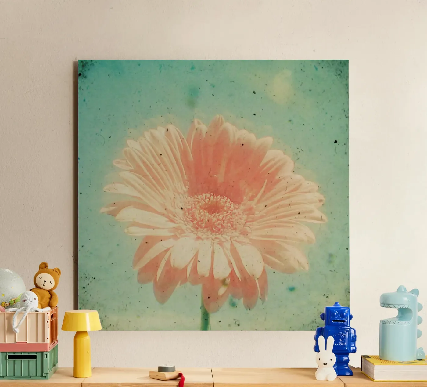 Gerbera forex plate by Cassia Beck Photography