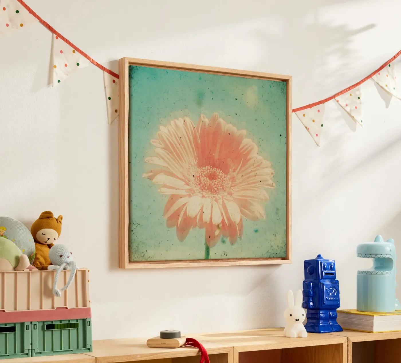 Gerbera canvas by Cassia Beck Photography