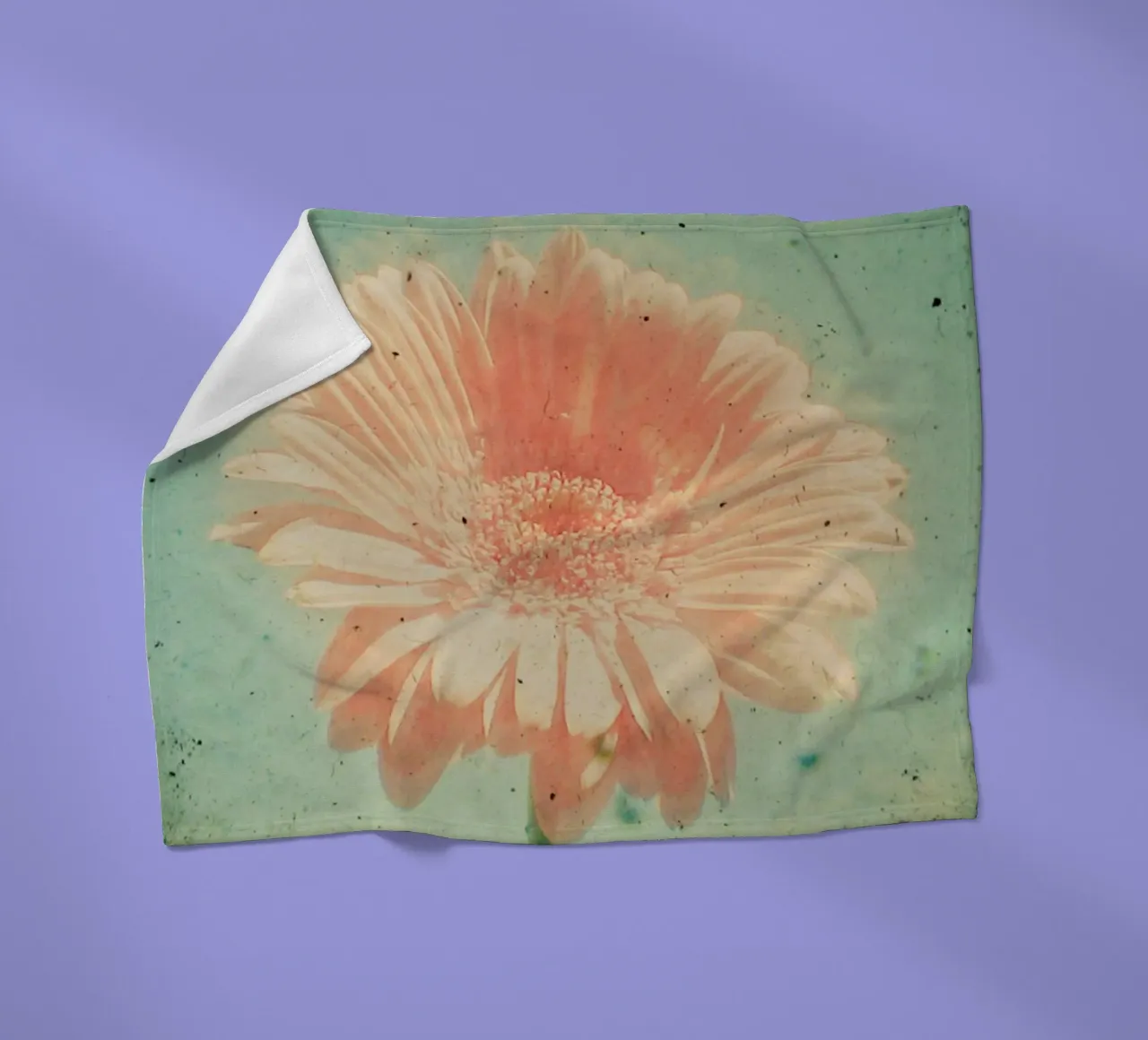 Gerbera fleecedeken van Cassia Beck Photography