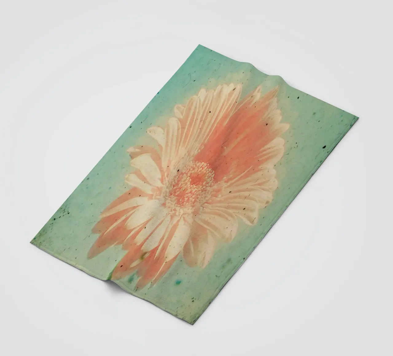 Gerbera fleecedeken van Cassia Beck Photography