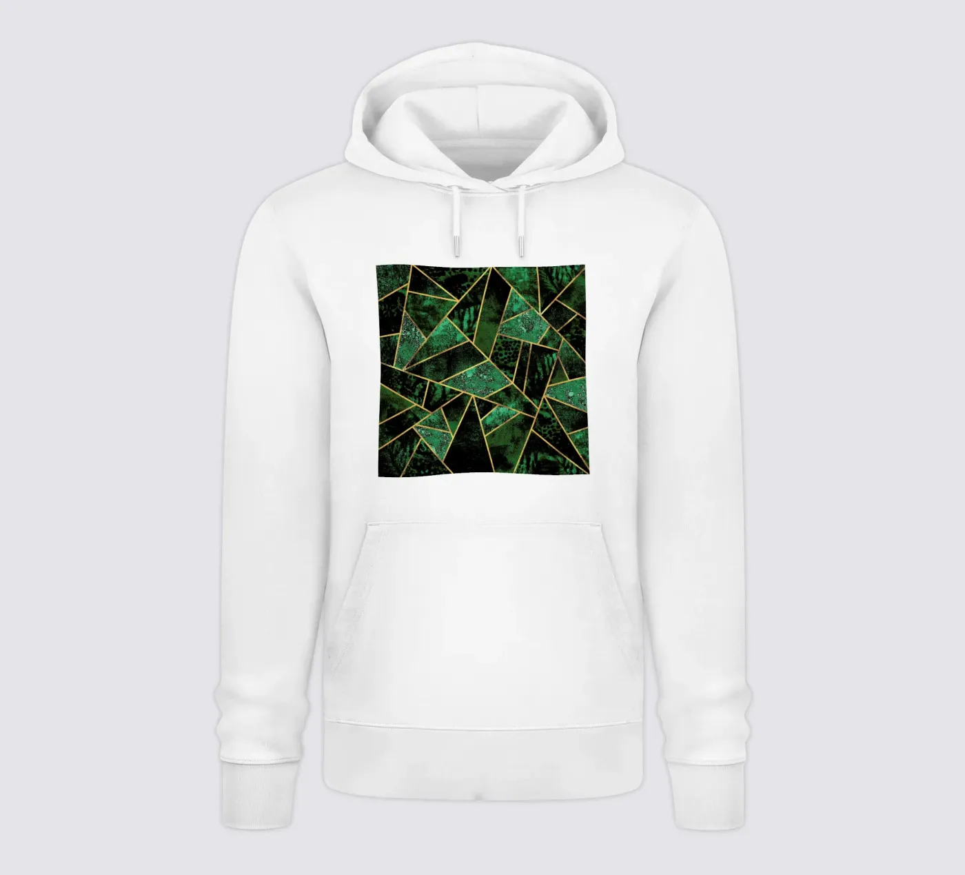 Deep Emerald felpa con cappuccio da Elisabeth Fredriksson