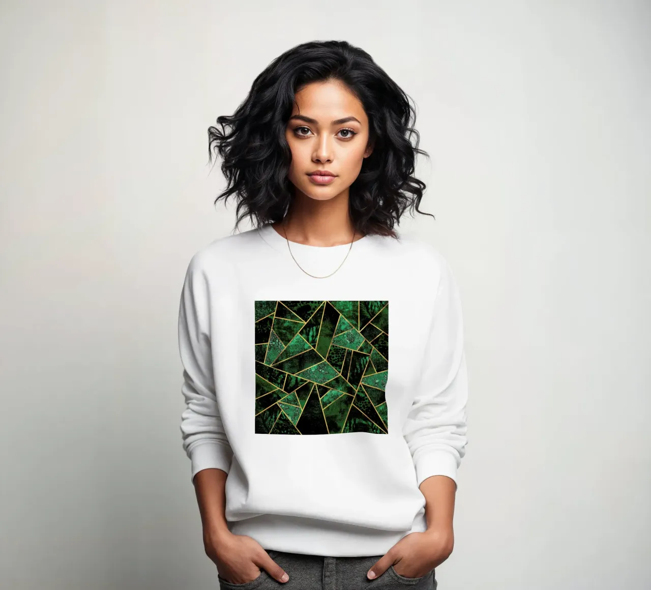 Deep Emerald felpa da Elisabeth Fredriksson