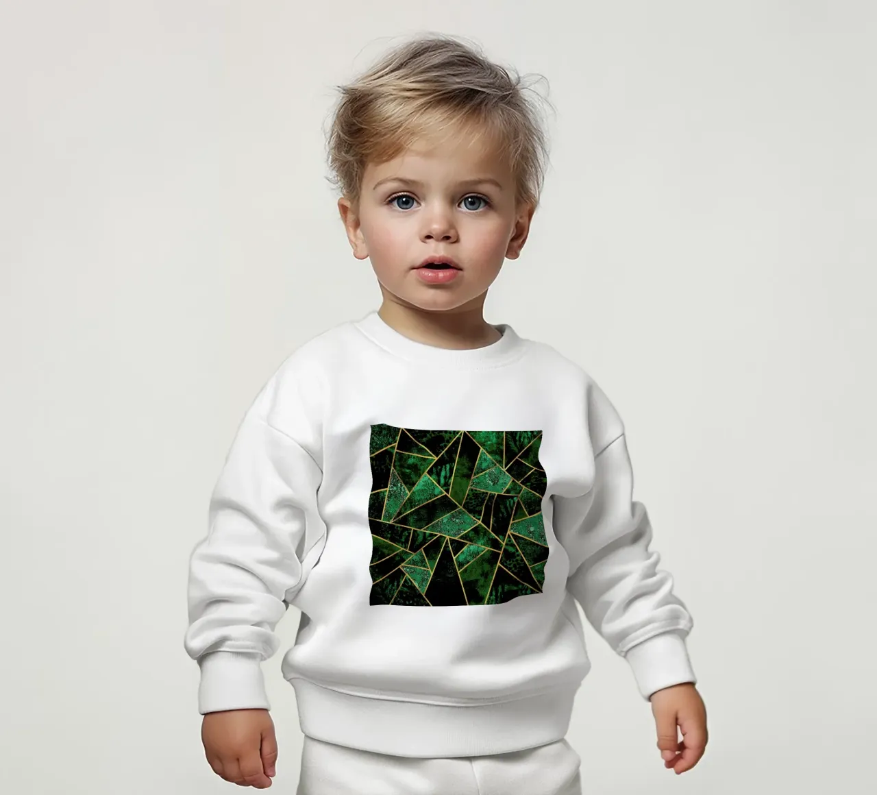 Deep Emerald sweat pour bébé de Elisabeth Fredriksson