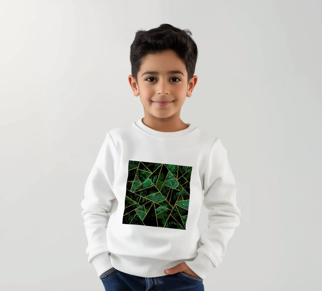Deep Emerald sudadera para niño de Elisabeth Fredriksson