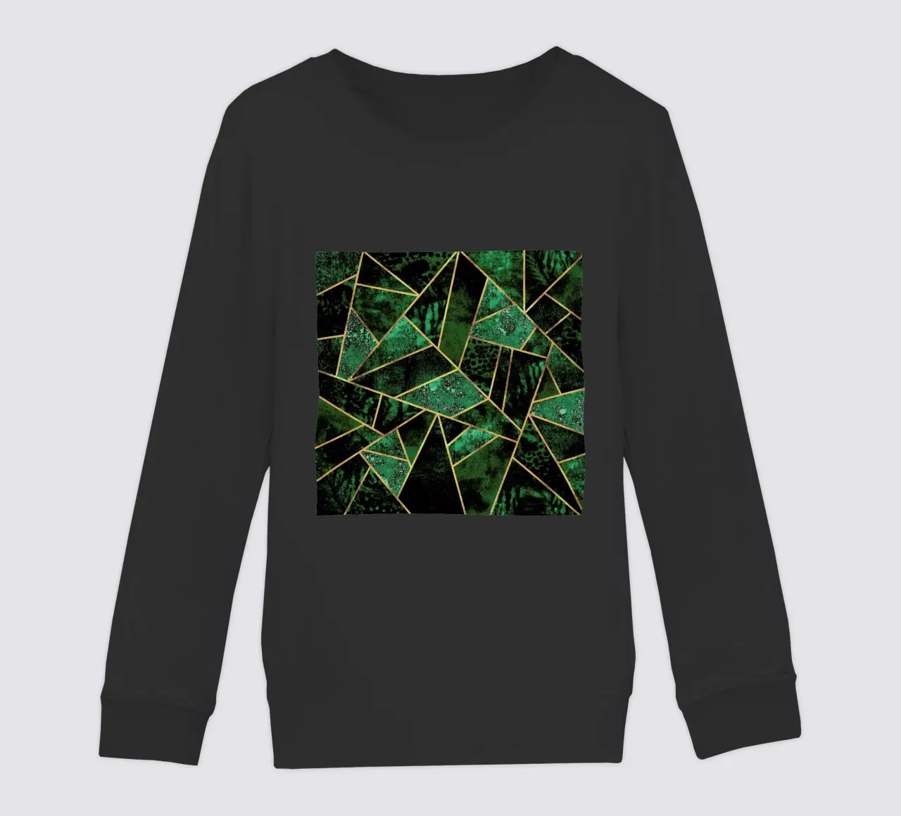 Deep Emerald felpa bambino da Elisabeth Fredriksson