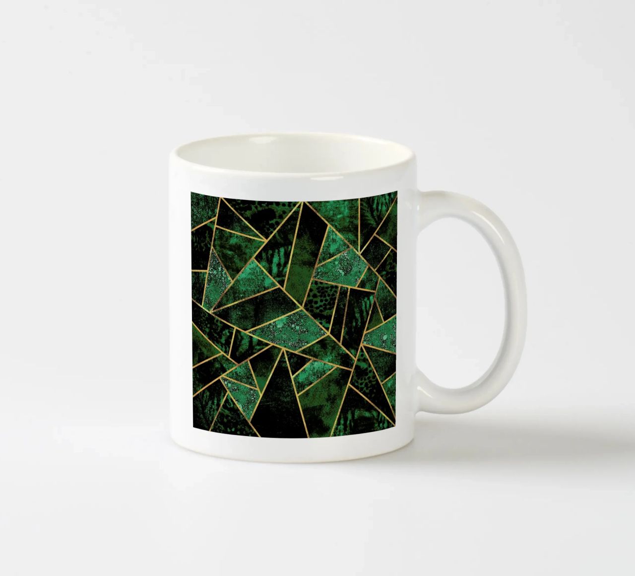 Deep Emerald tazza in ceramica da Elisabeth Fredriksson