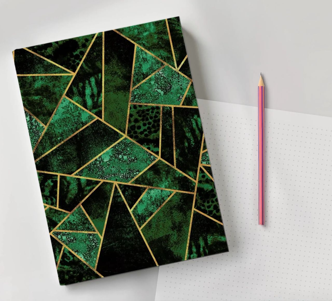 Deep Emerald notebook by Elisabeth Fredriksson