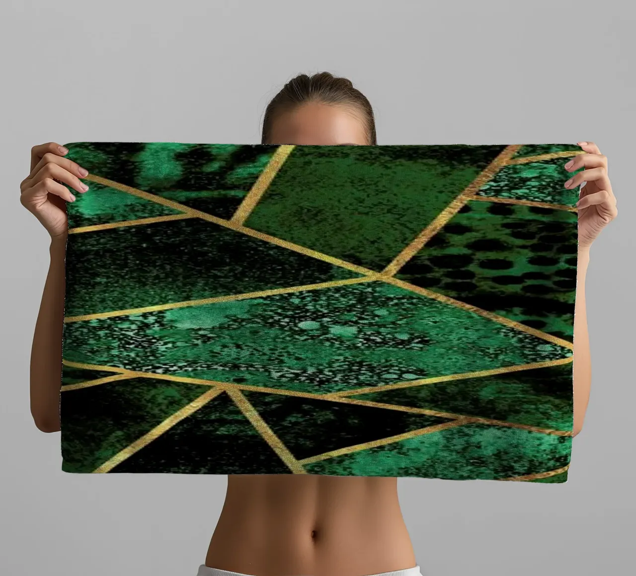 Deep Emerald asciugamano da bagno da Elisabeth Fredriksson