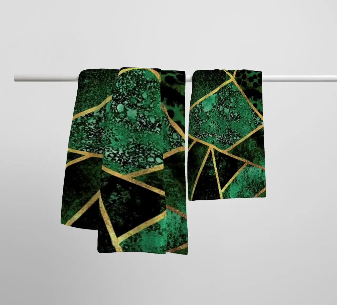 Deep Emerald asciugamano da bagno da Elisabeth Fredriksson