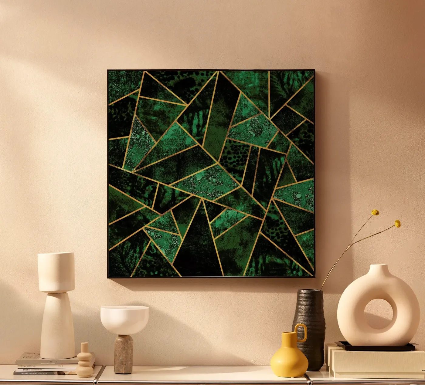Deep Emerald Acryl-Glas von Elisabeth Fredriksson
