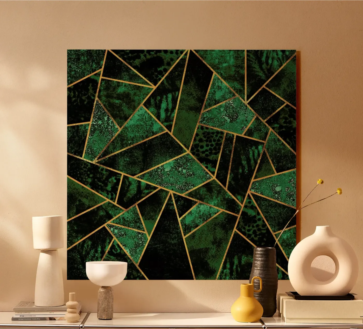 Deep Emerald Acryl-Glas von Elisabeth Fredriksson