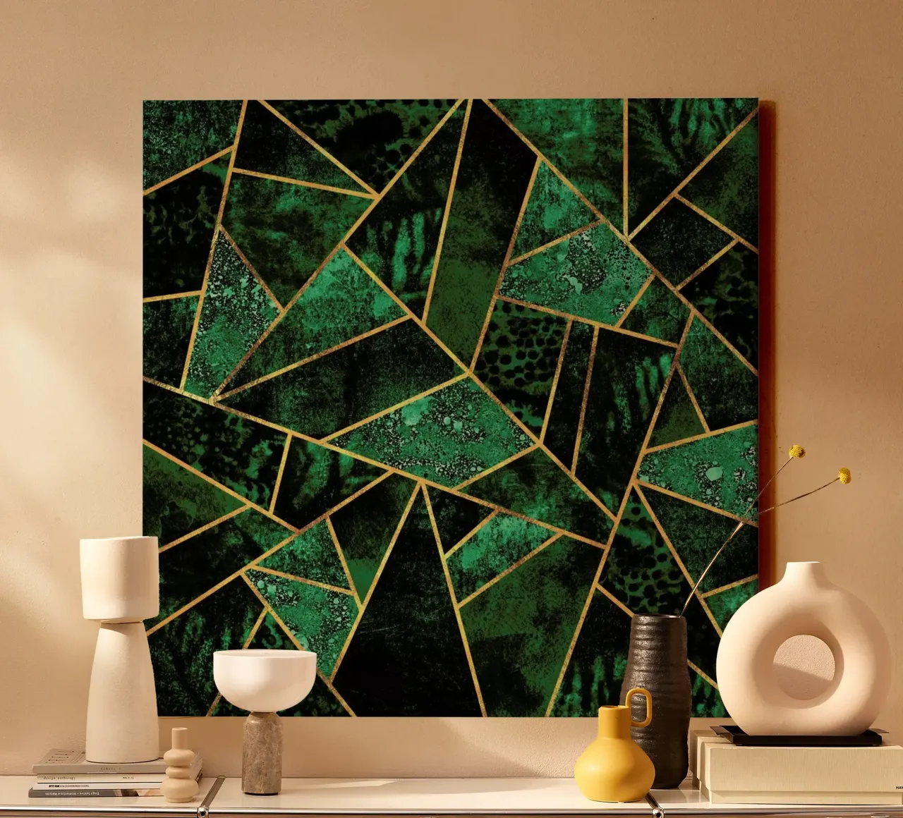 Deep Emerald tela da Elisabeth Fredriksson