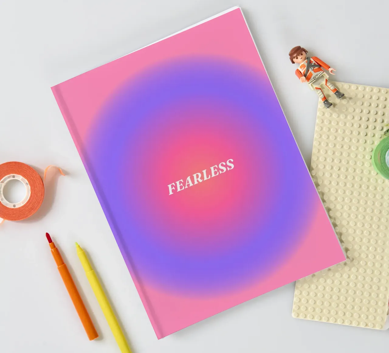 Fearless Aura notebook by Paigaam Studio
