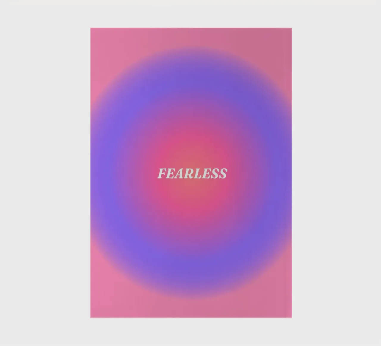 Fearless Aura notebook by Paigaam Studio