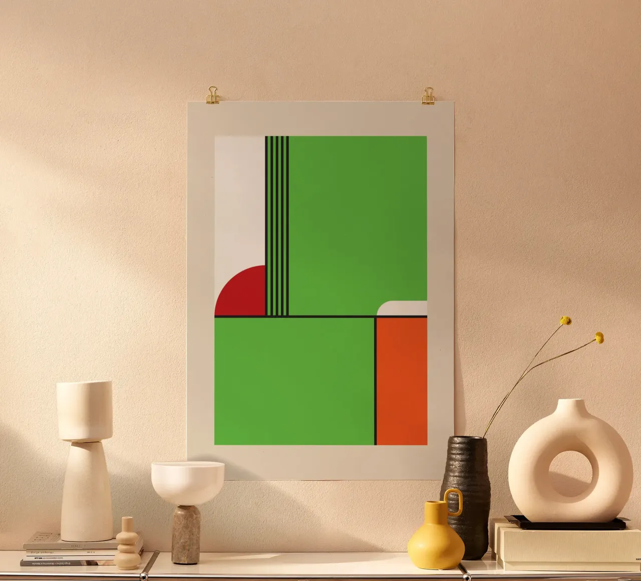 Minimalist poster of Yoshi hahnemühle by OkleoStudio