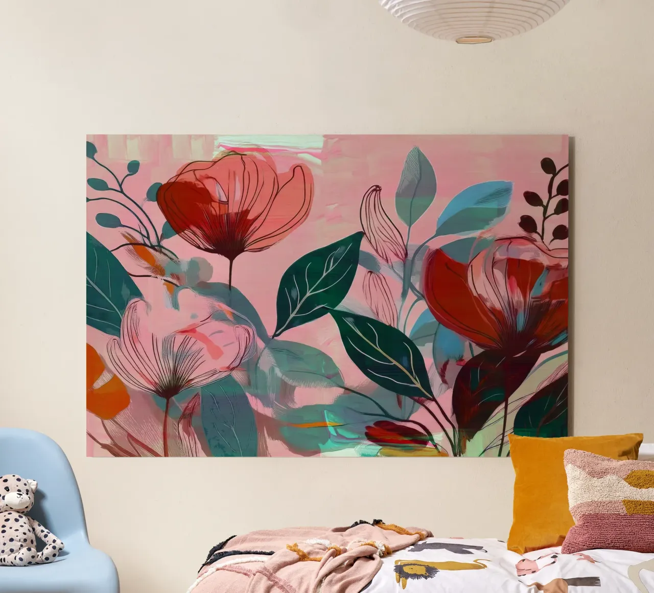 Flower Garden 1 alu-dibond by Casa Cartissi