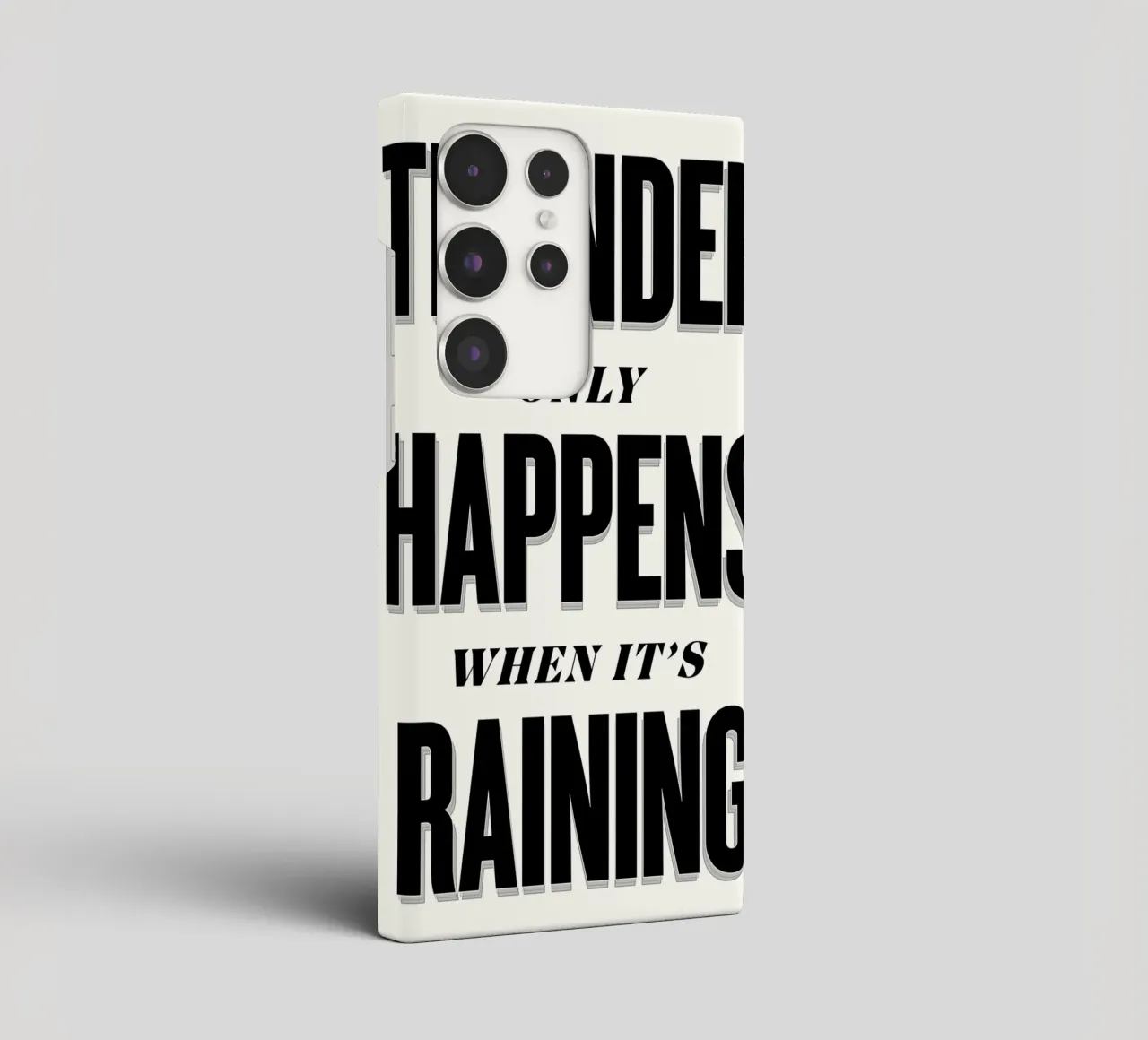 Thunder Only Happens When It's Raining cover samsung da Lolly & Roobs