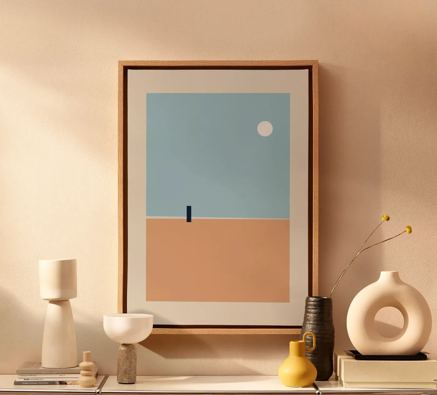 Solitaire Beach canvas by OkleoStudio