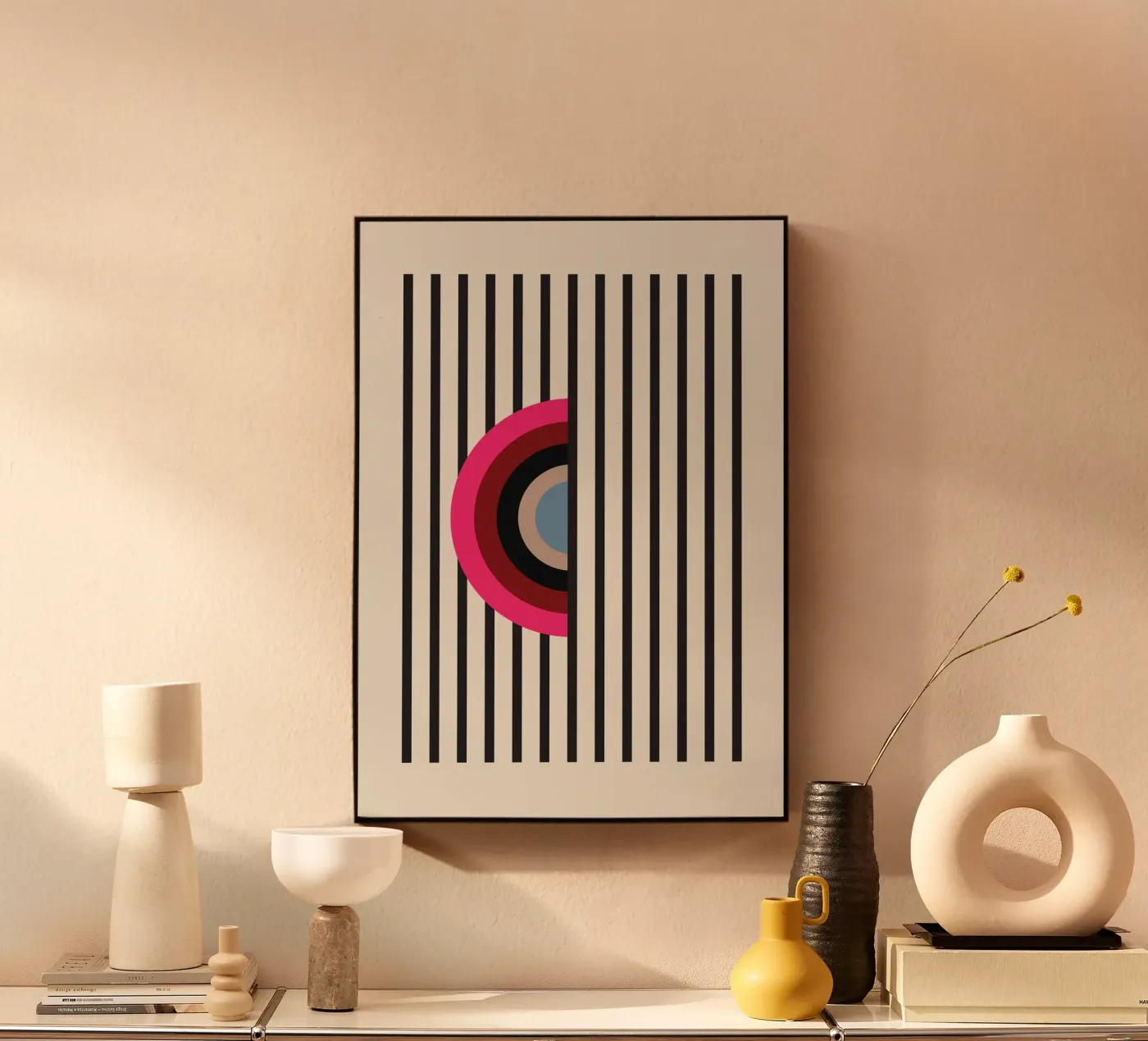 Cible Rose plexiglas de OkleoStudio