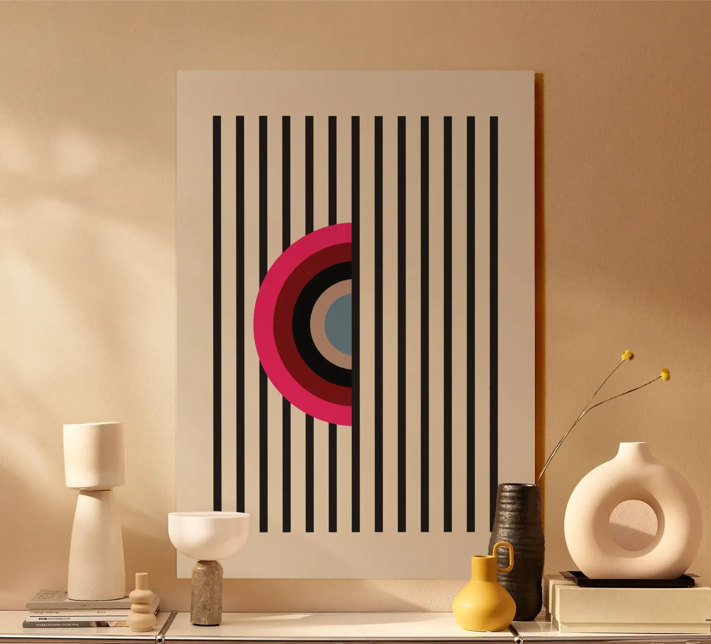 Cible Rose plexiglas de OkleoStudio