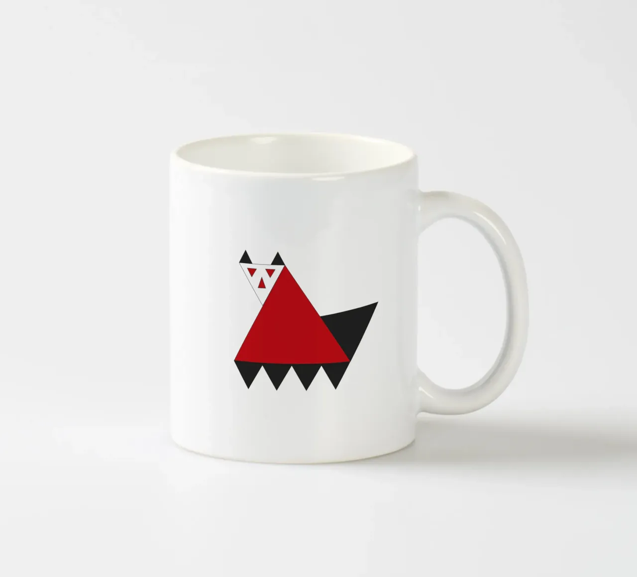 Grafik Katze tazza in ceramica da Simon Koy