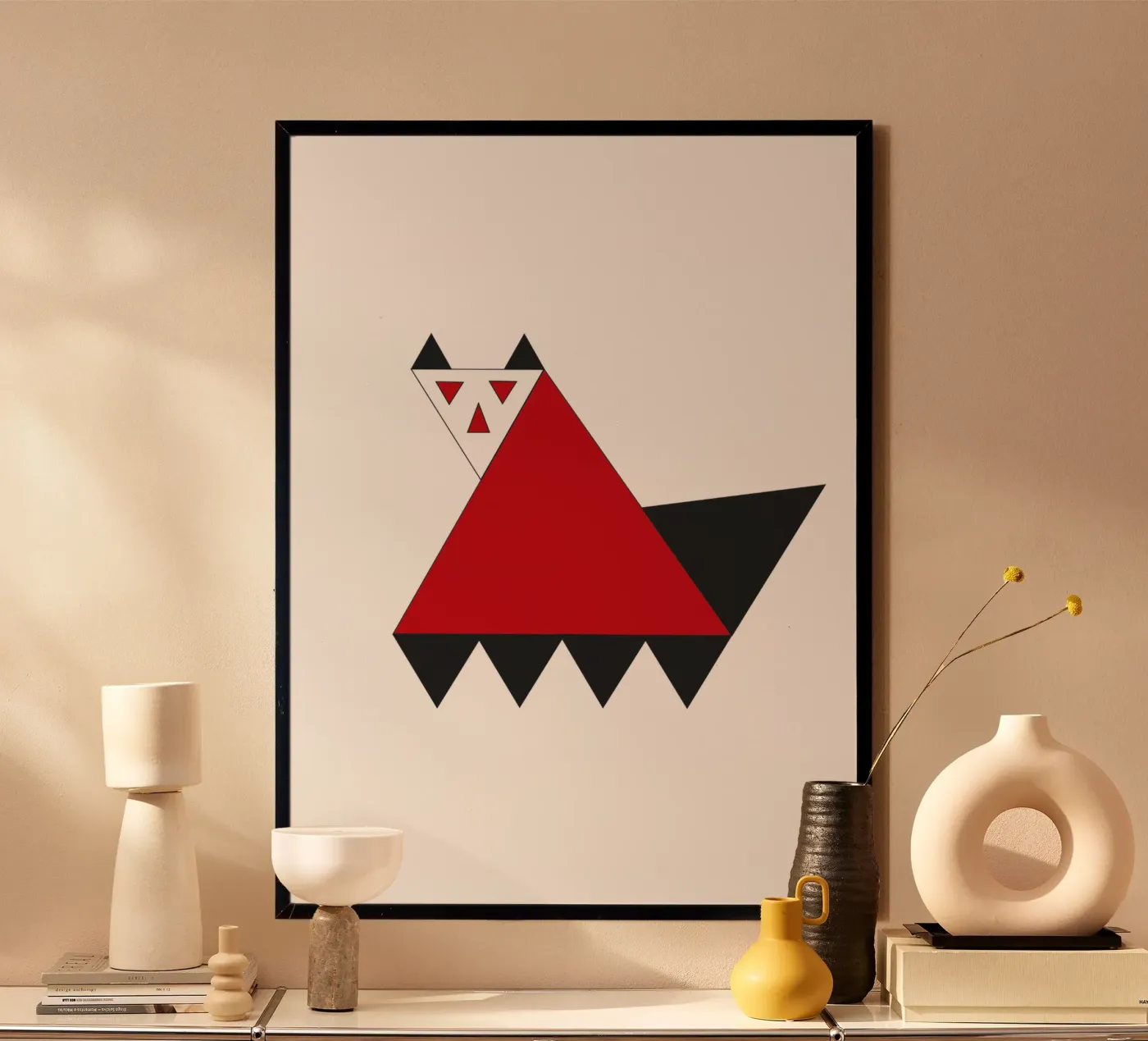 Gatto grafico poster da fotokunst
