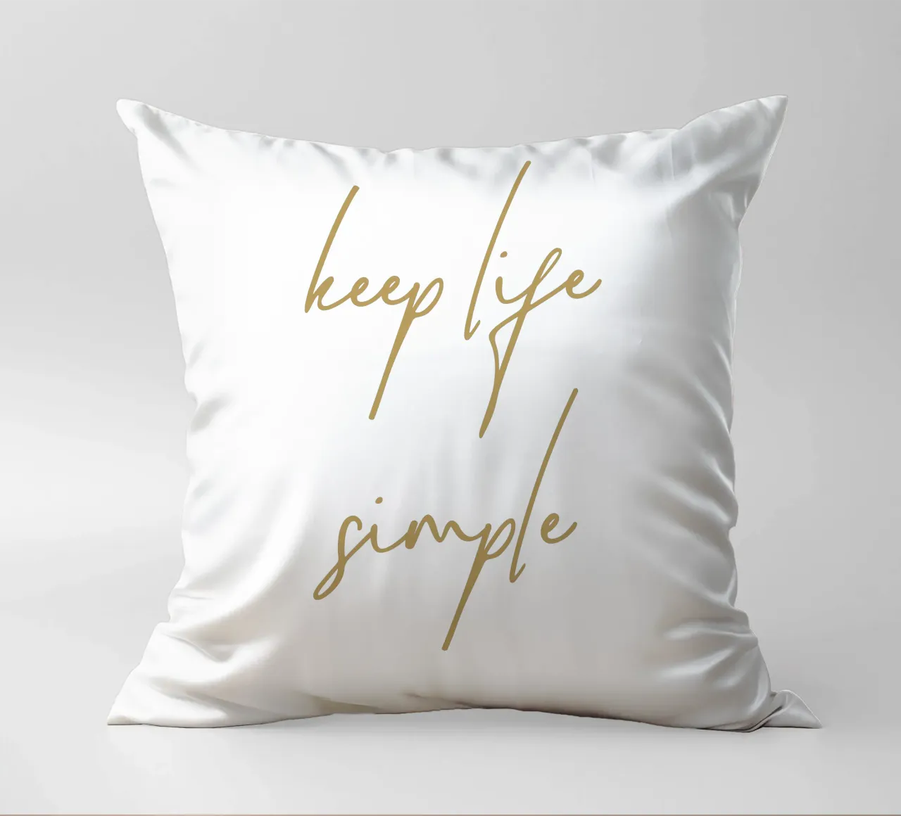 keep life simple cuscino da apoloprints