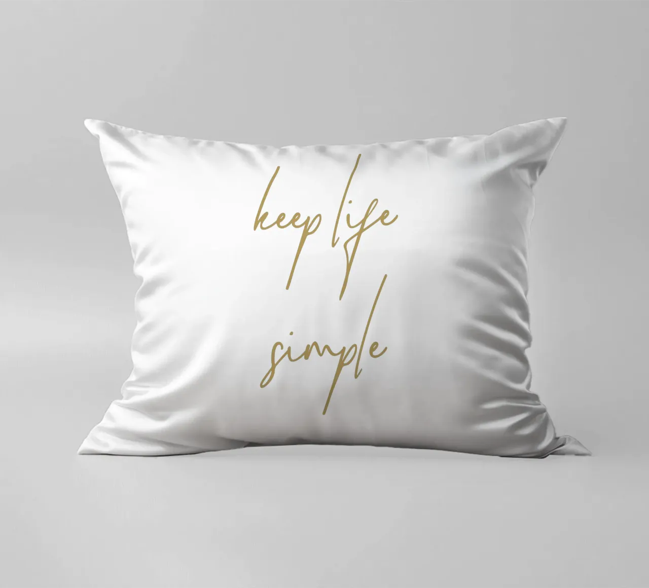 keep life simple cuscino da apoloprints