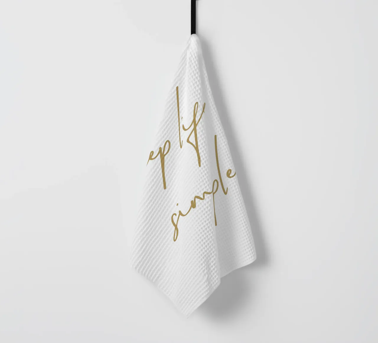 keep life simple canovaccio da cucina da apoloprints