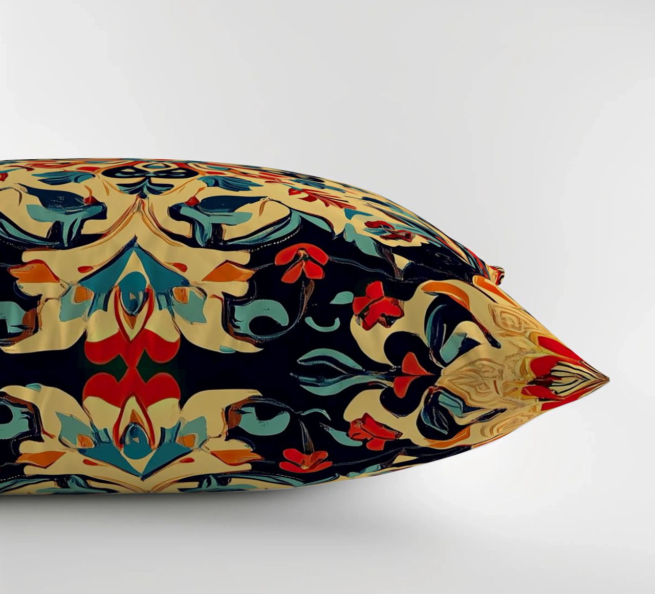 Art nouveau - la fleur de la beauté intemporelle coussin de Artful Bloom