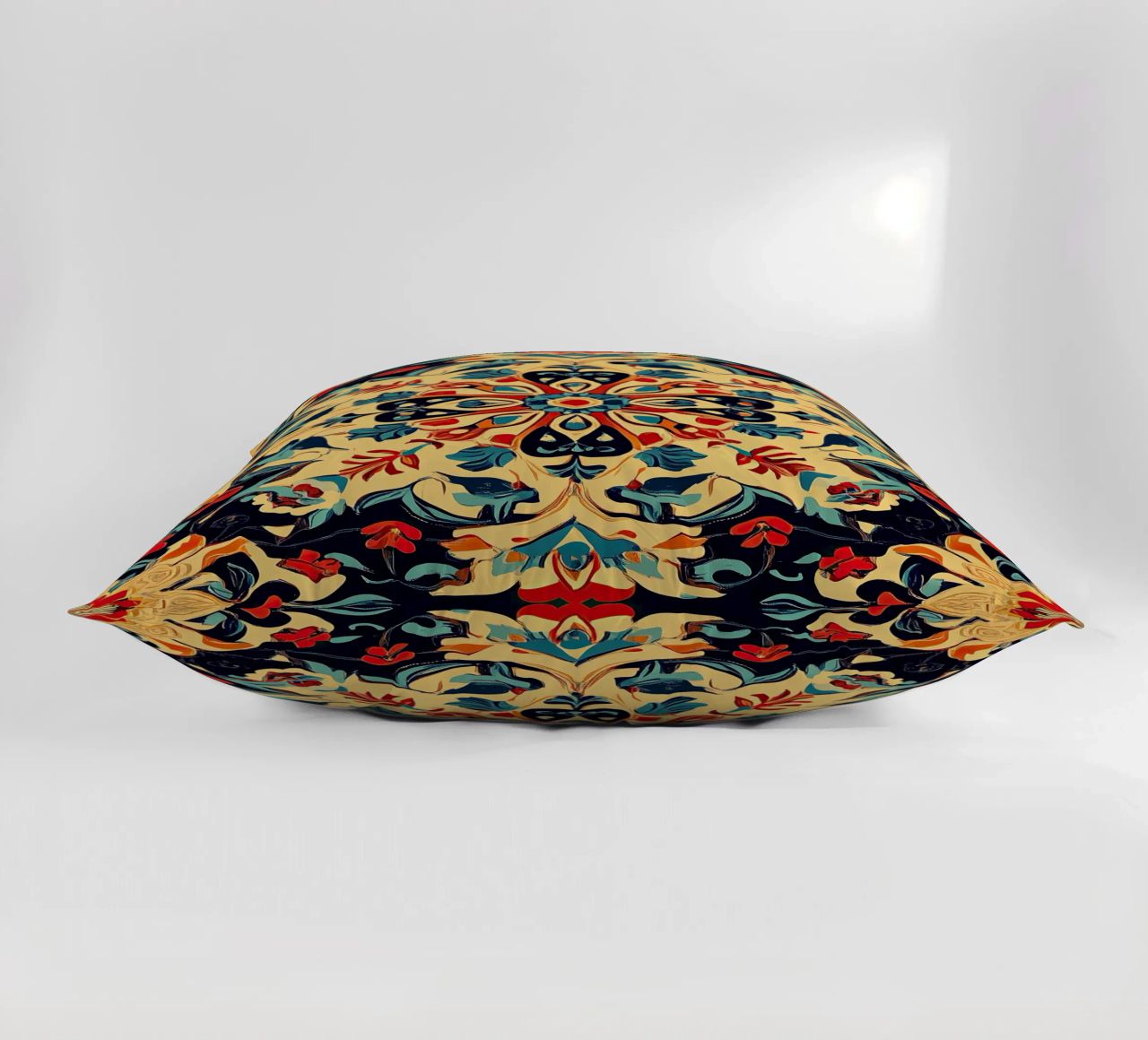 Art nouveau - la fleur de la beauté intemporelle coussin de Artful Bloom