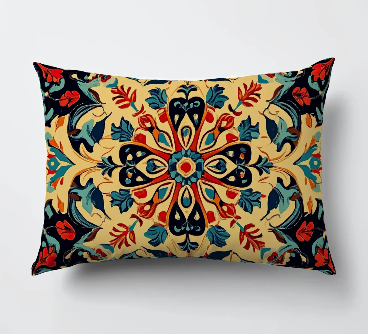 Art Nouveau - Il fiore della bellezza senza tempo cuscino da Artful Bloom