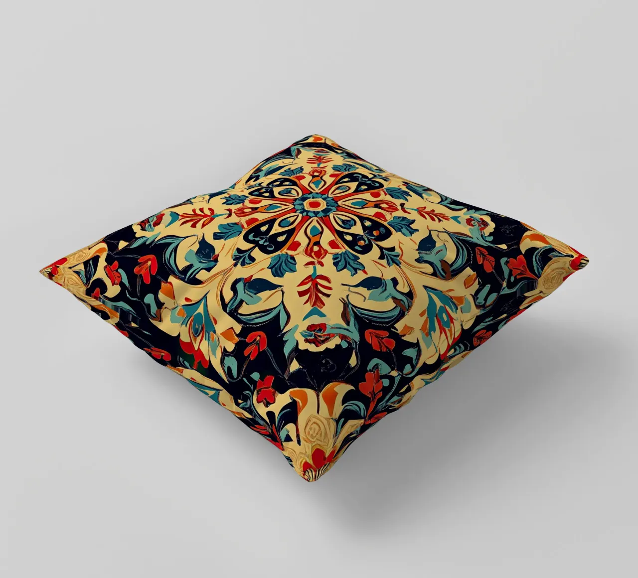 Art Nouveau - Il fiore della bellezza senza tempo cuscino da Artful Bloom