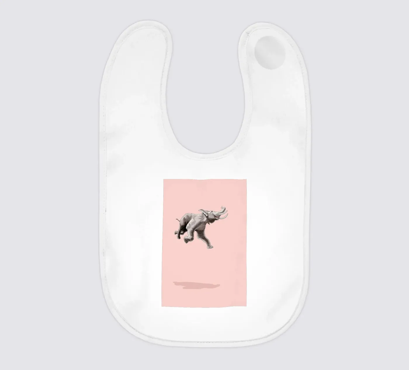 Float Like a Bird baby bib by Jason Ratliff