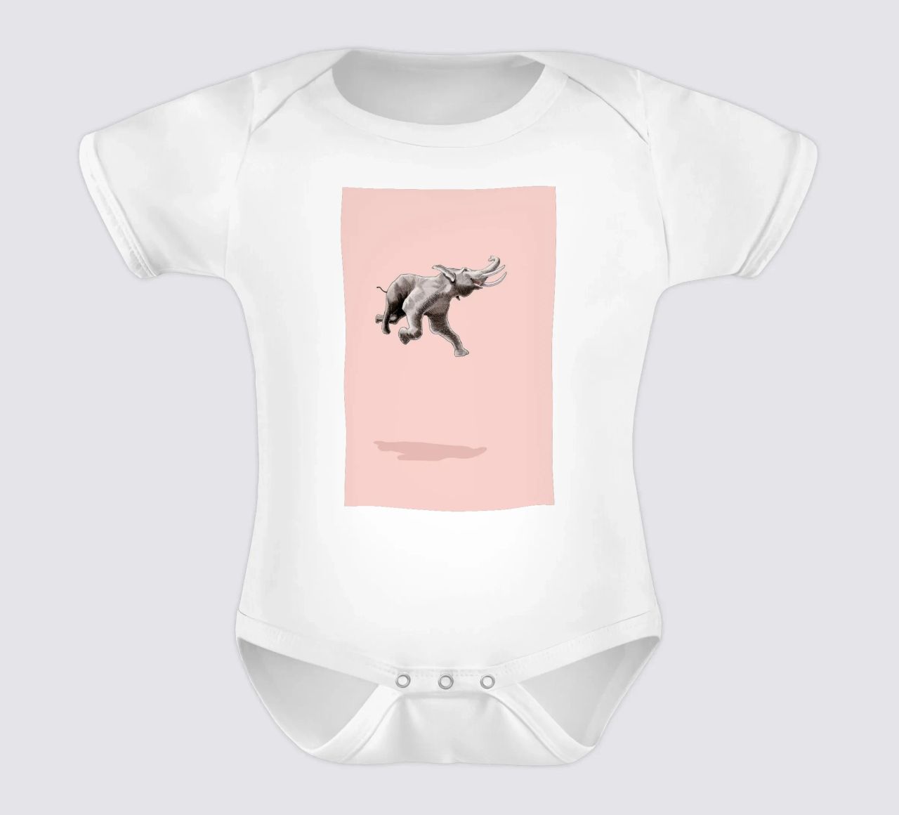Float Like a Bird body neonato maniche corte da Jason Ratliff