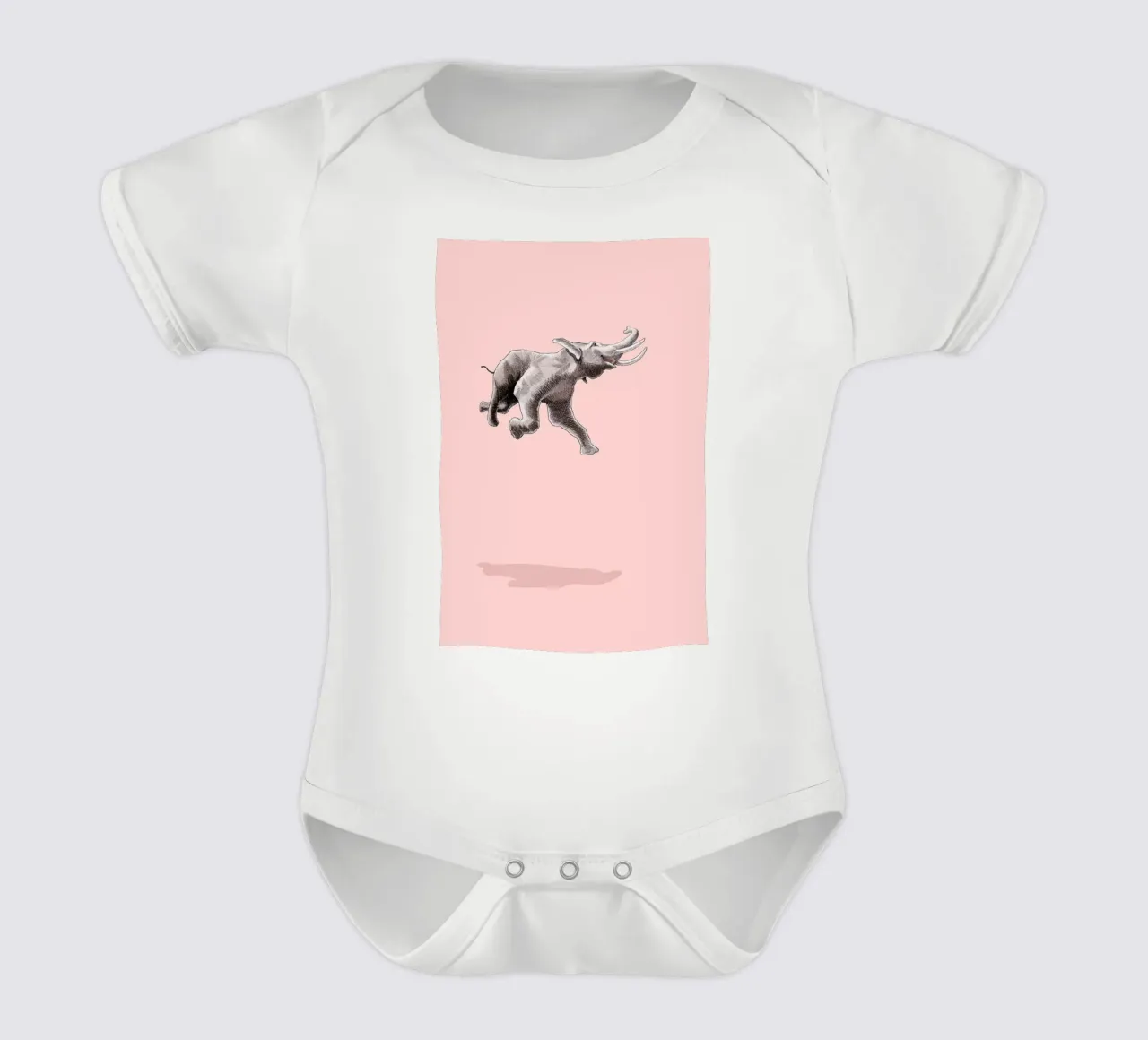 Float Like a Bird body neonato maniche corte da Jason Ratliff