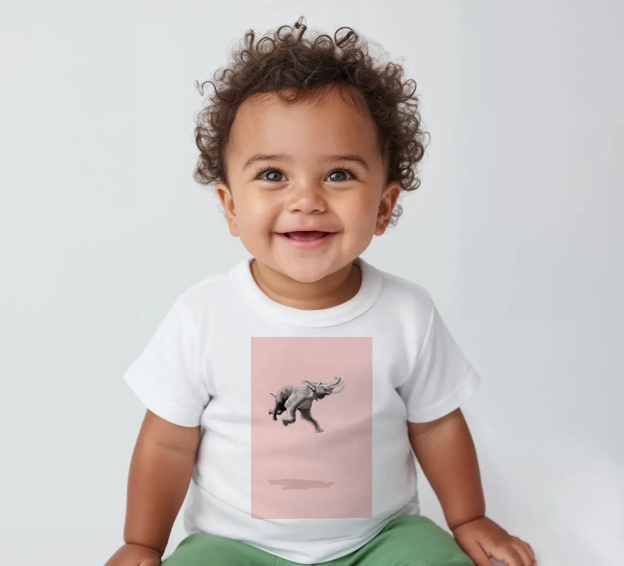 Float Like a Bird Baby T-Shirt von Jason Ratliff
