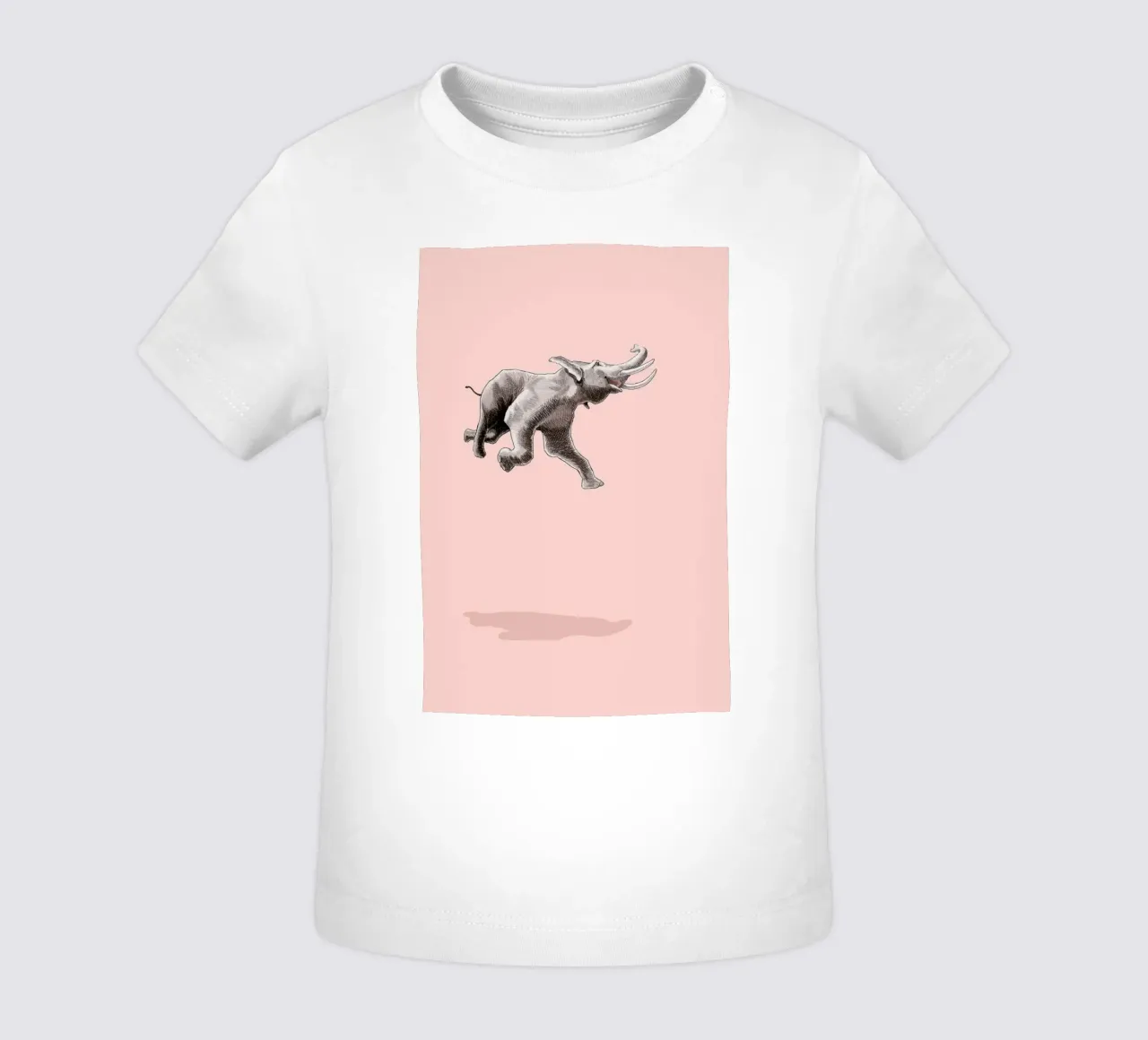 Float Like a Bird Baby T-Shirt von Jason Ratliff