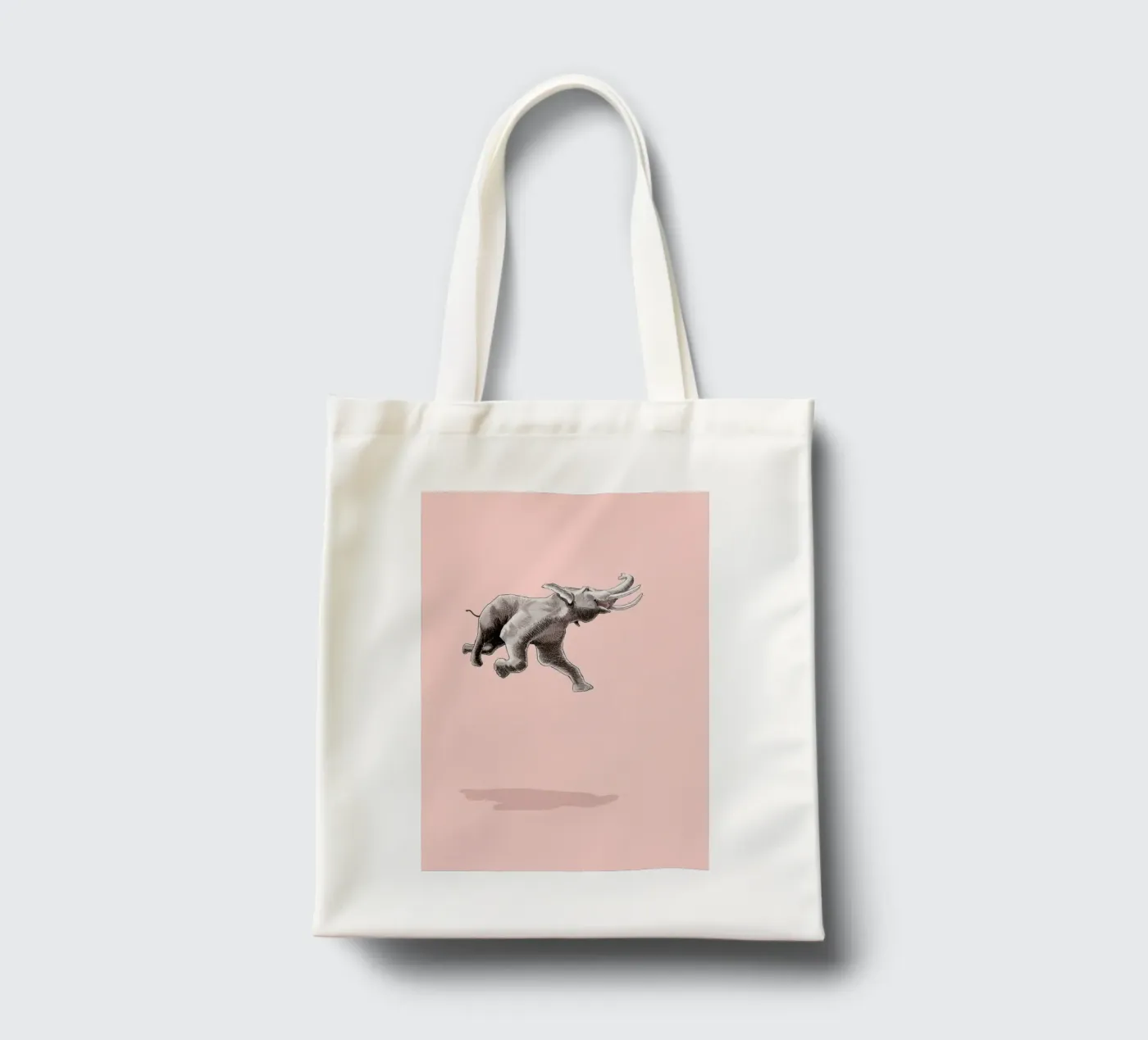 Float Like a Bird borsa in juta da Jason Ratliff