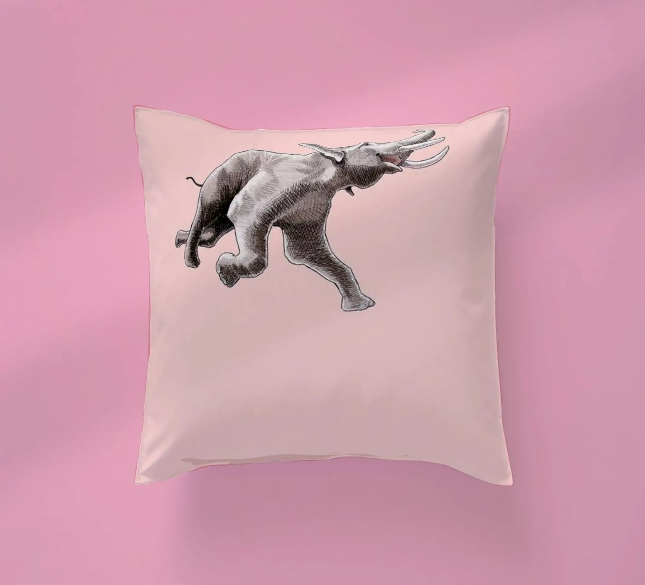 Float Like a Bird cuscino da Jason Ratliff