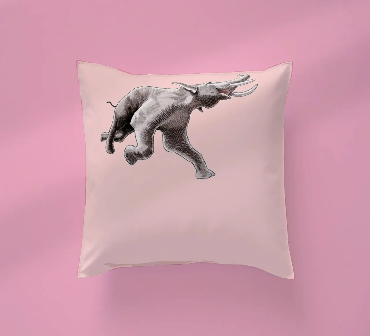 Float Like a Bird cuscino da Jason Ratliff