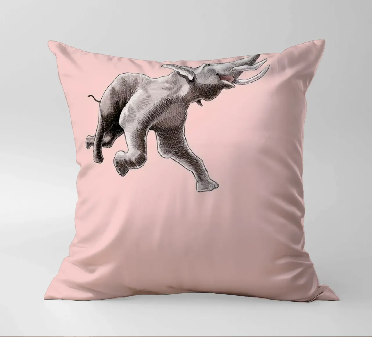 Float Like a Bird cuscino da Jason Ratliff