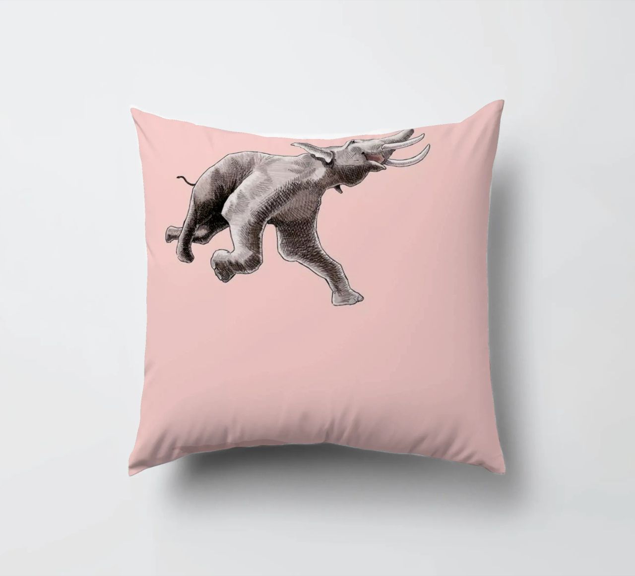 Float Like a Bird cuscino da Jason Ratliff