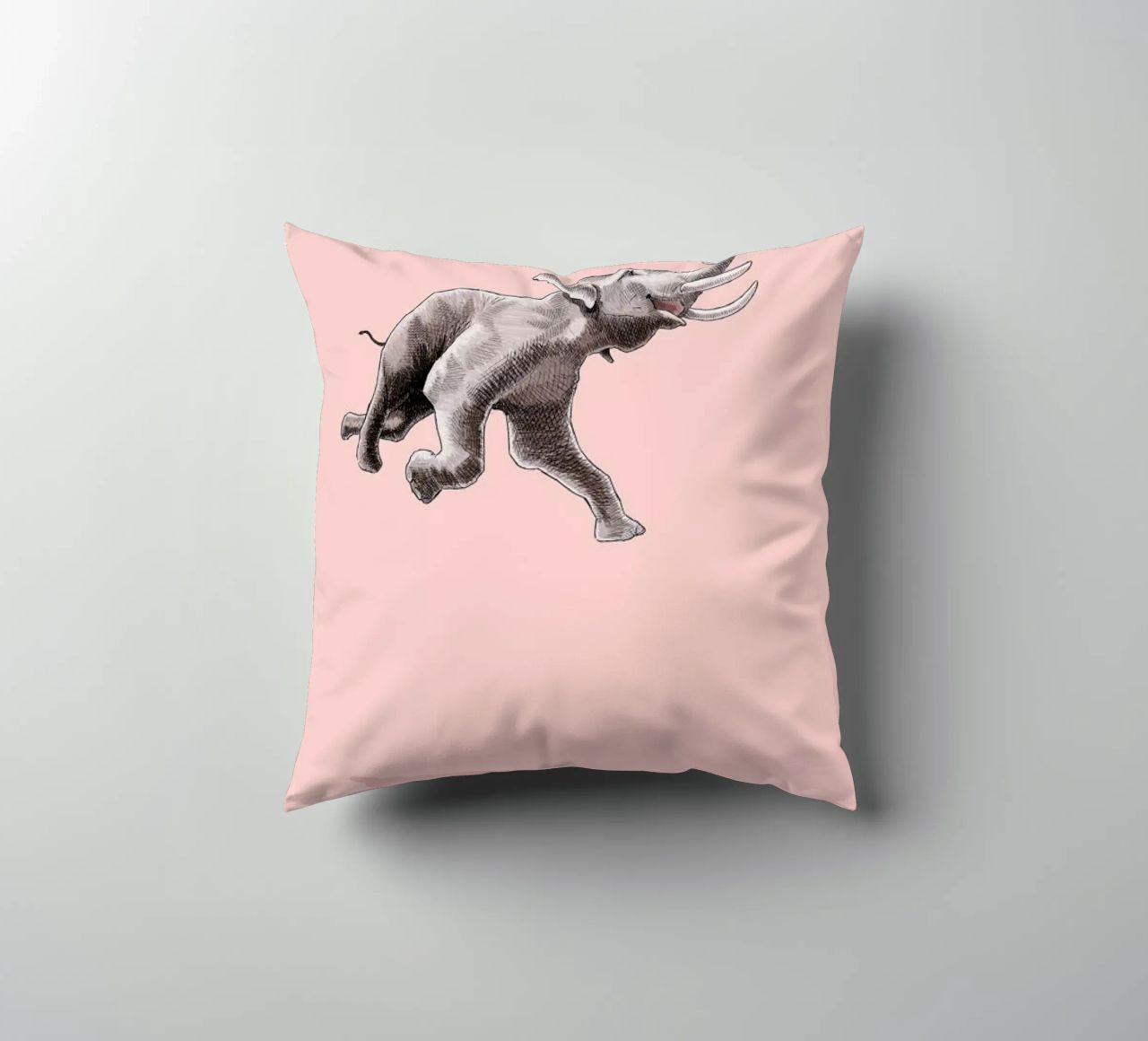 Float Like a Bird cuscino da Jason Ratliff