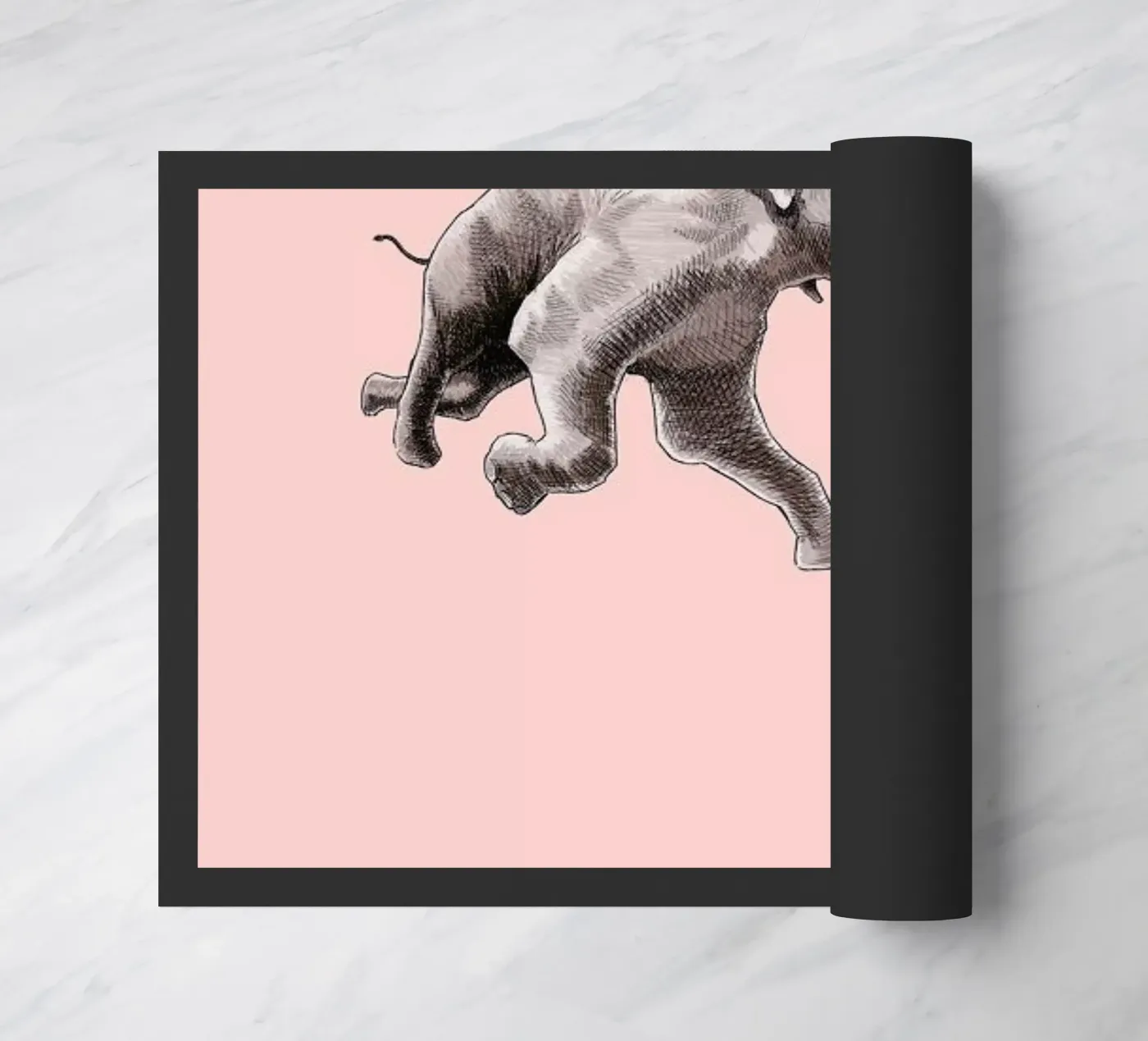 Float Like a Bird doormat by Jason Ratliff