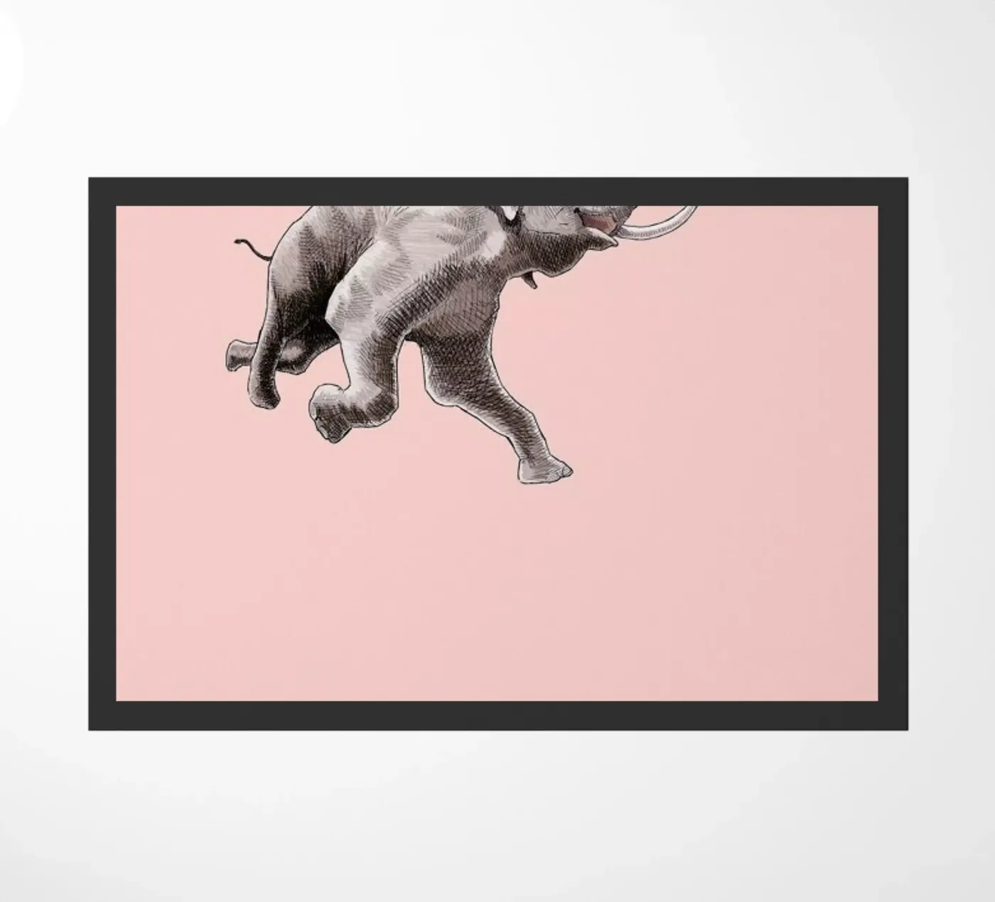 Float Like a Bird doormat by Jason Ratliff